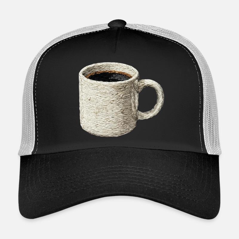 Embroidered filter coffee – lungo (printed) Trucker Cap