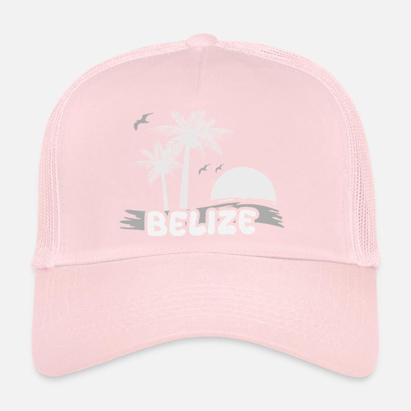 Belize Beach Trucker Cap