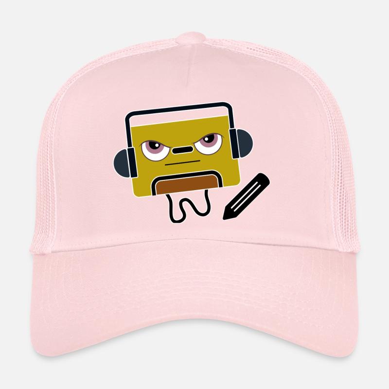 BlockAudio Serious Writing Retro Cassette Trucker Cap