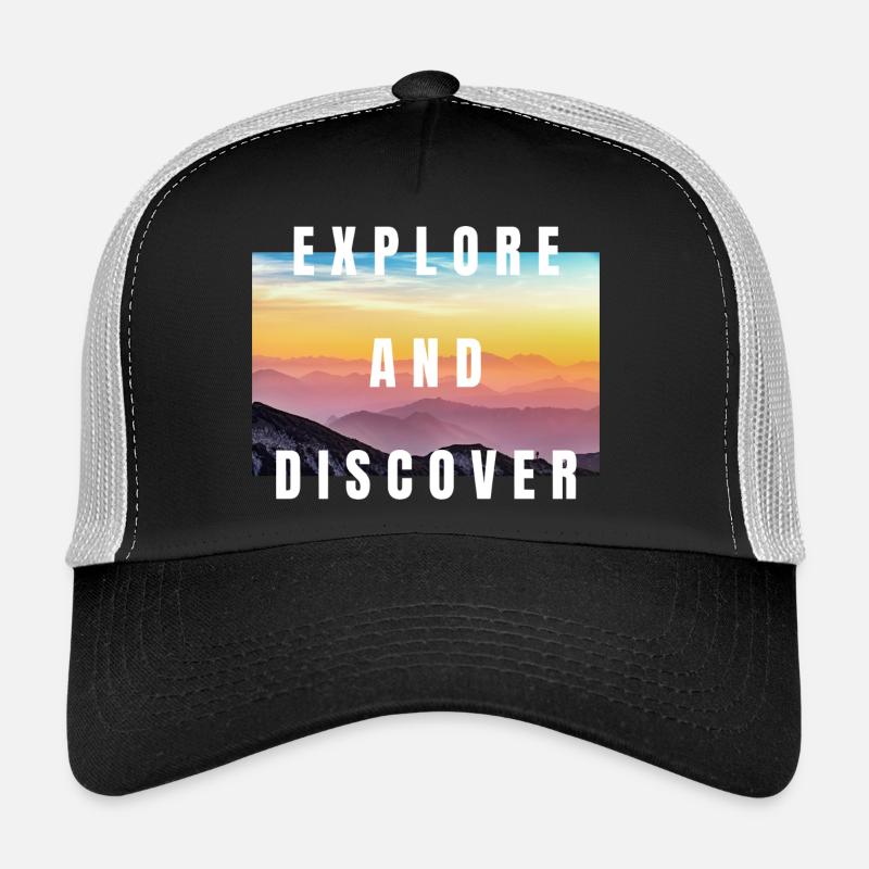 Explore And Discover Trucker Cap