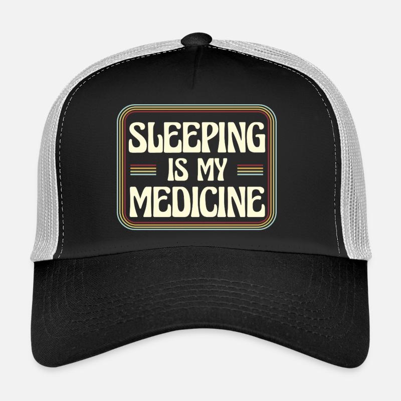 Dormir, c’est mon remède Casquette trucker 