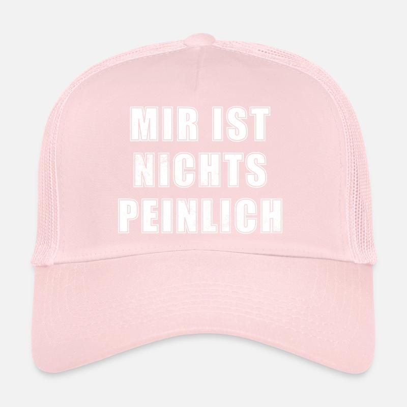 Better embarrassing than boring funny gift Trucker Cap