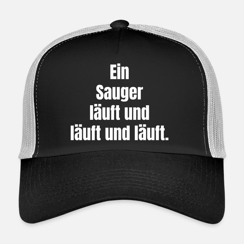 Ein Sauger läuft Trucker Cap