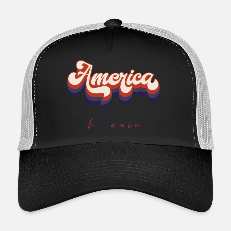 America la Belle Casquette trucker 