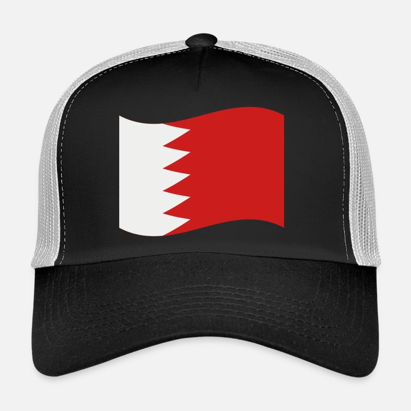 Drapeau de Bahreïn Casquette trucker 