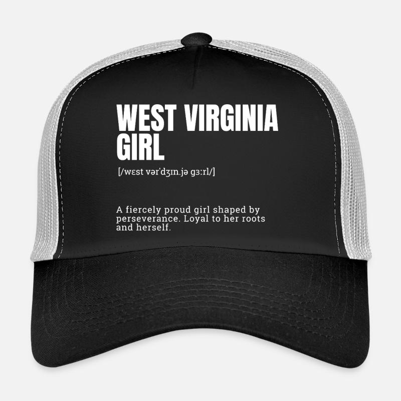 Fierté Fille de Virginie-Occidentale Casquette trucker 