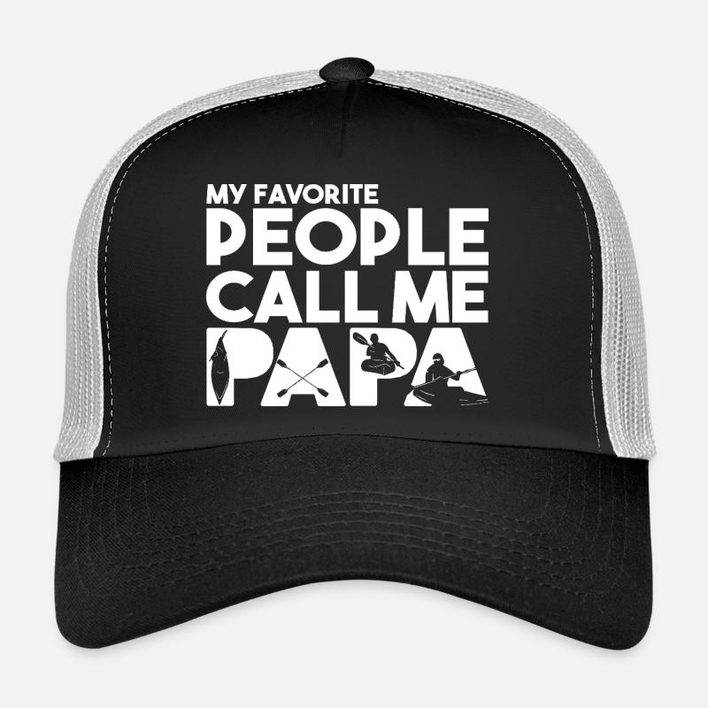 Evolution Of Man Kayaking Trucker Cap
