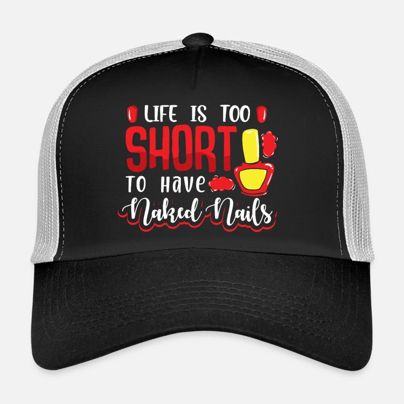 Nail Designer Nail Designer Cosmetics Nail Salon Trucker Cap