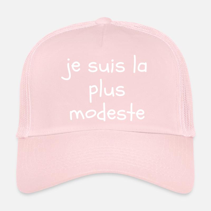 Je suis la plus modeste Casquette trucker 