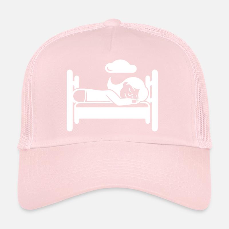 Sleeping Tired Trucker Cap