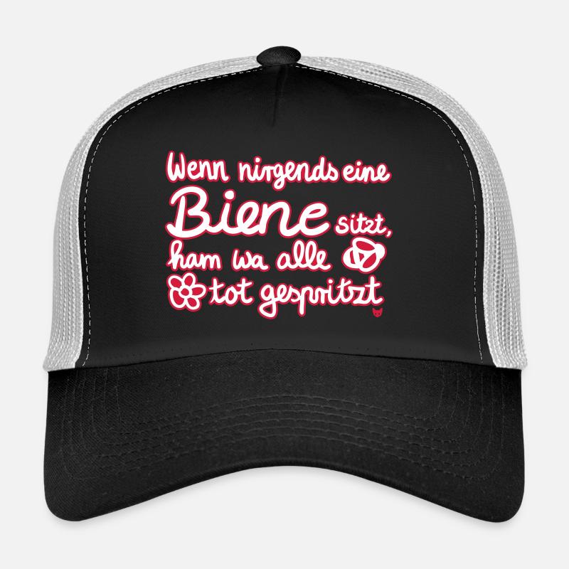 Bienen tot gespritzt – Bienenschutz Geschenkidee Trucker Cap