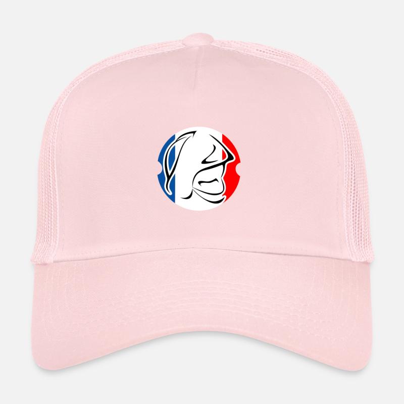 pompier logo Casquette trucker 