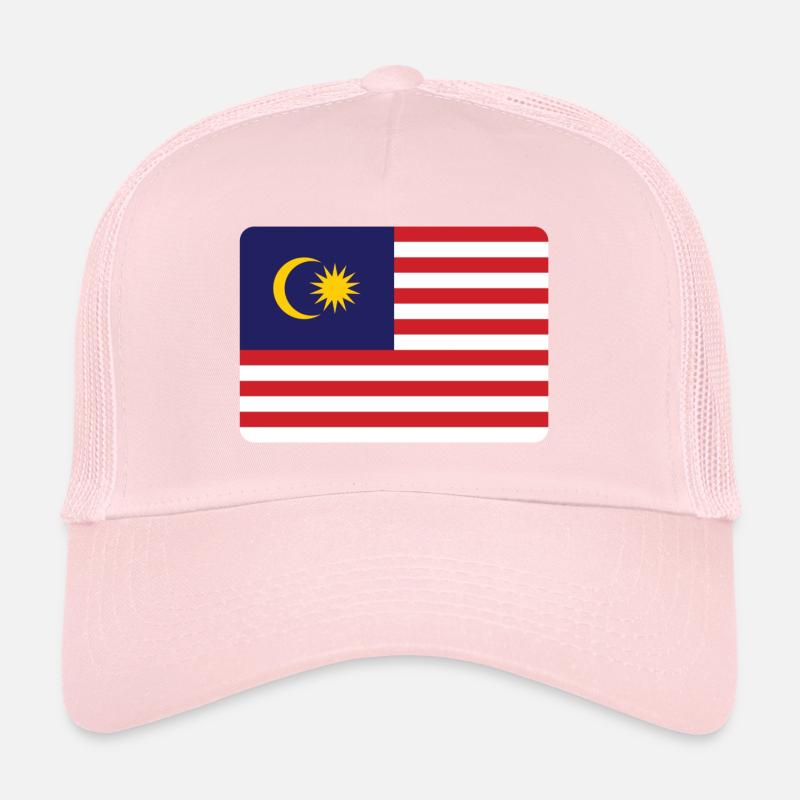 DRAPEAU DE LA MALAISIE Casquette trucker 