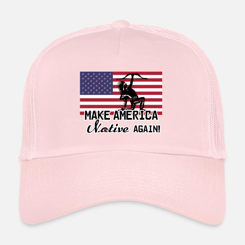 Amerika Native Indianer Geschenk USA  Trucker Cap