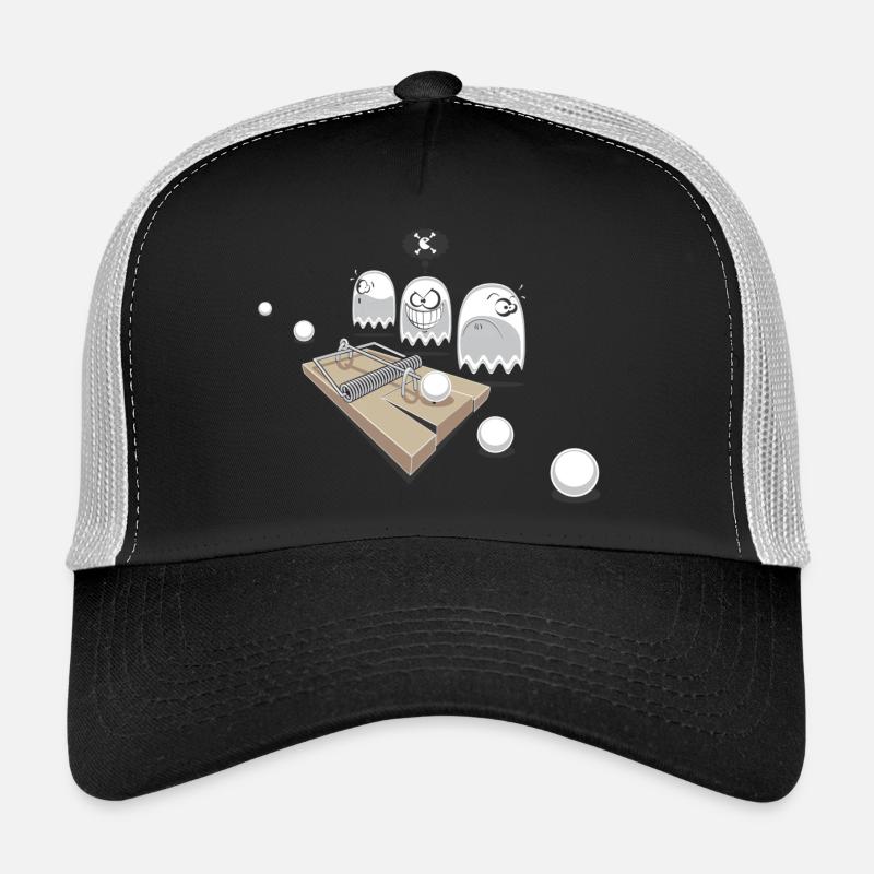Fangen Pac! - Trucker Cap - Schwarz/Steingrau