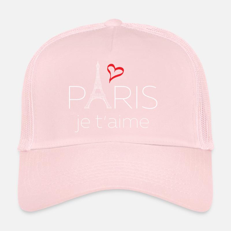 Paris Je T'aime Trucker Cap