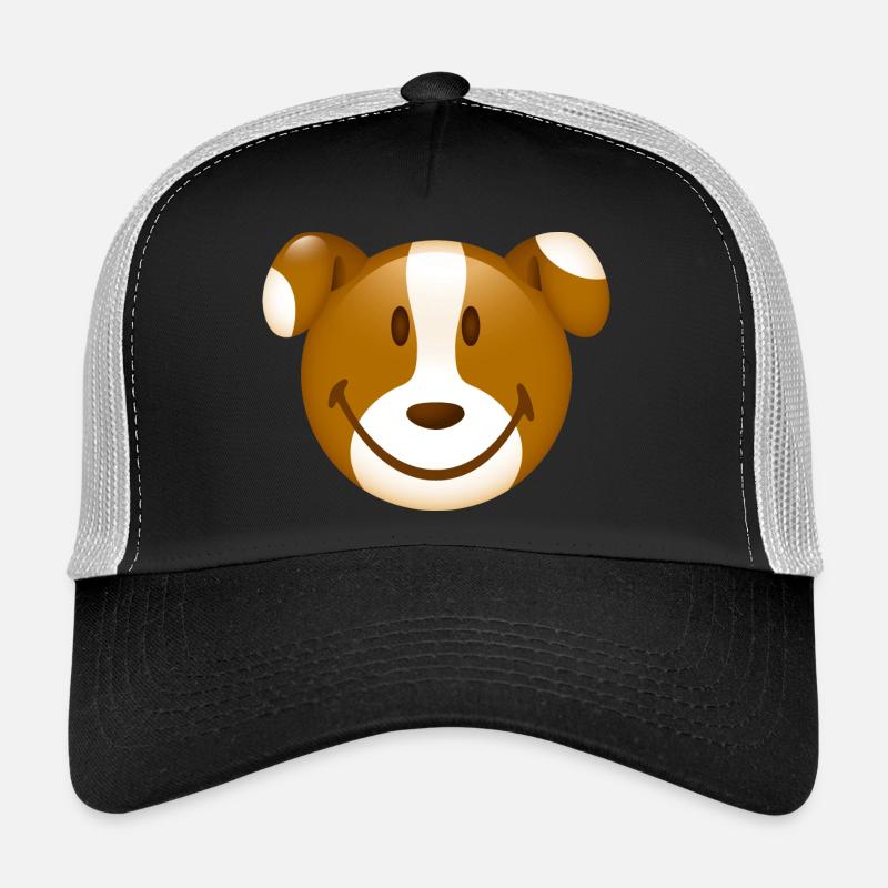 Smiley Dog Casquette trucker 