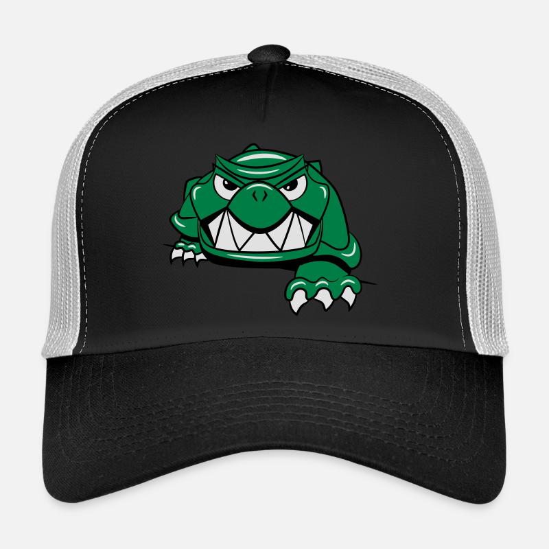 tortue horreur Casquette trucker 