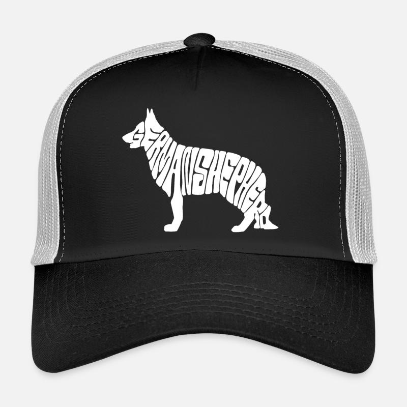 german shepherd Trucker Cap