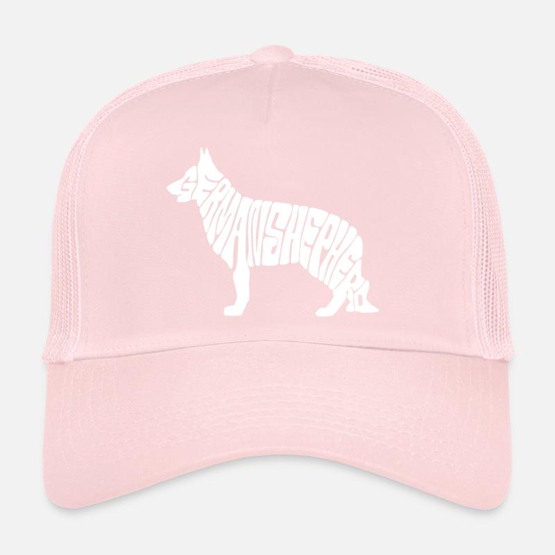 german shepherd Casquette trucker 