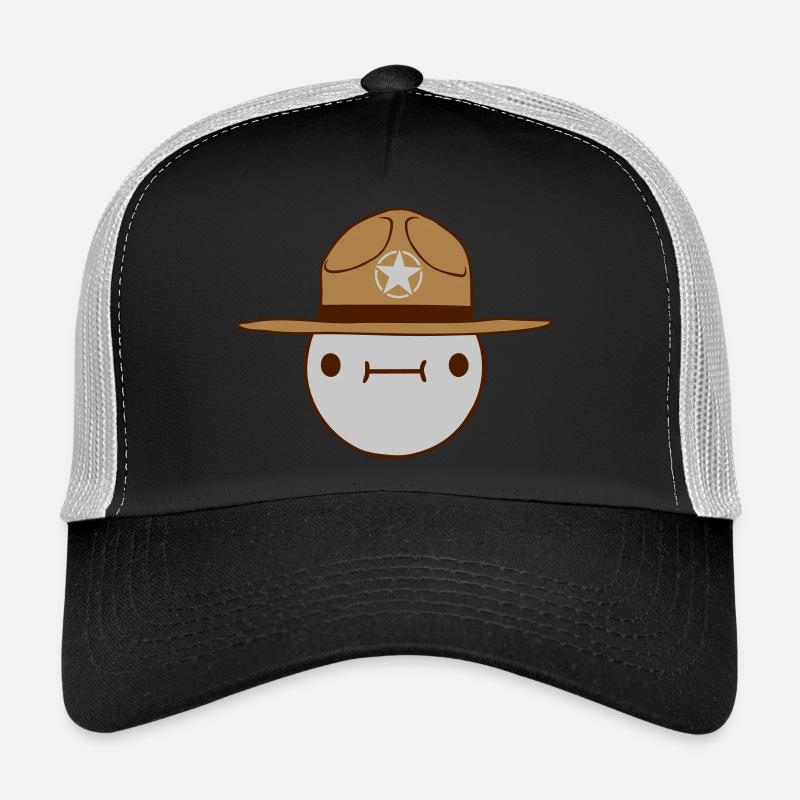 Design Sheriff Hat Trucker Cap