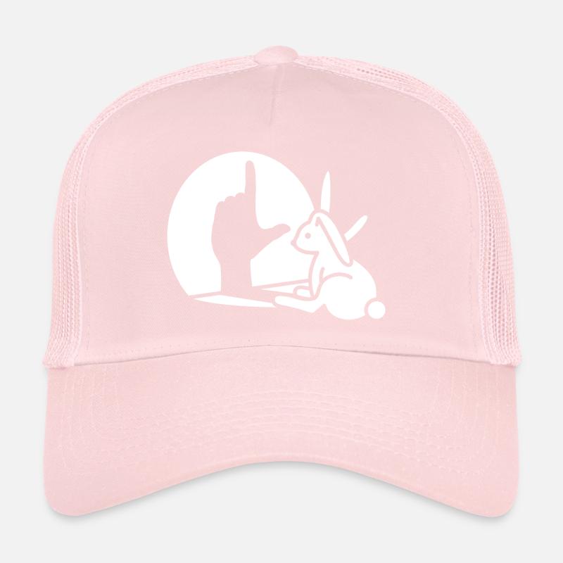 Rabbit Shadow Hand, LOSER Sign Loser Trucker Cap