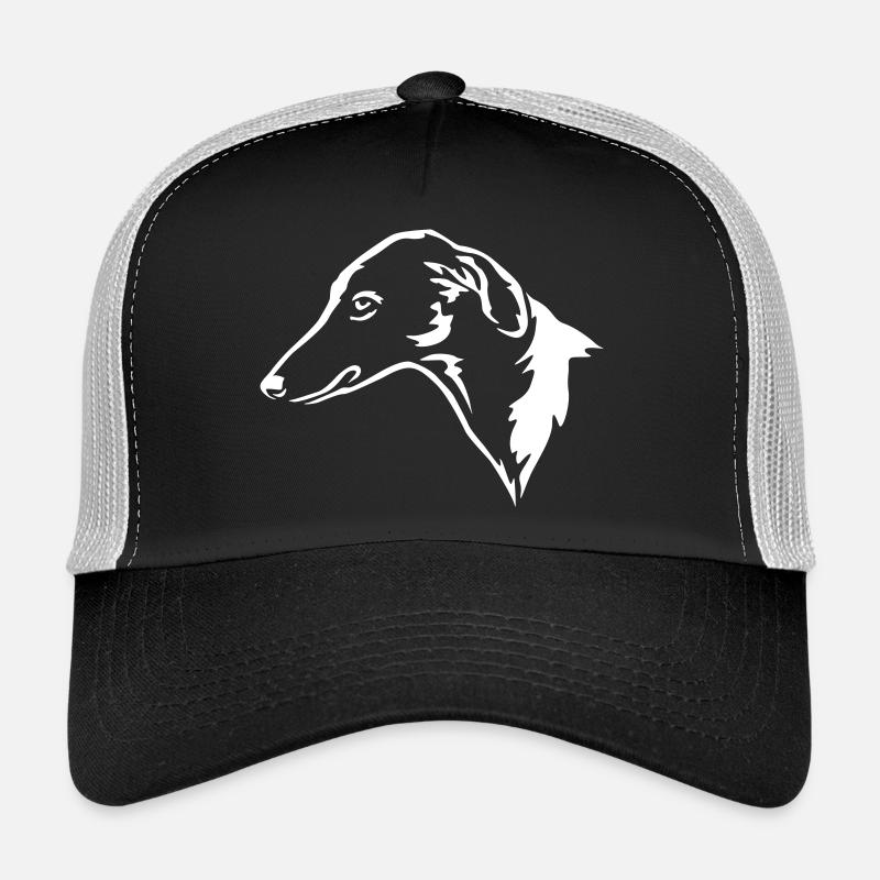 Azawakh Head « Black Edition » Casquette trucker 