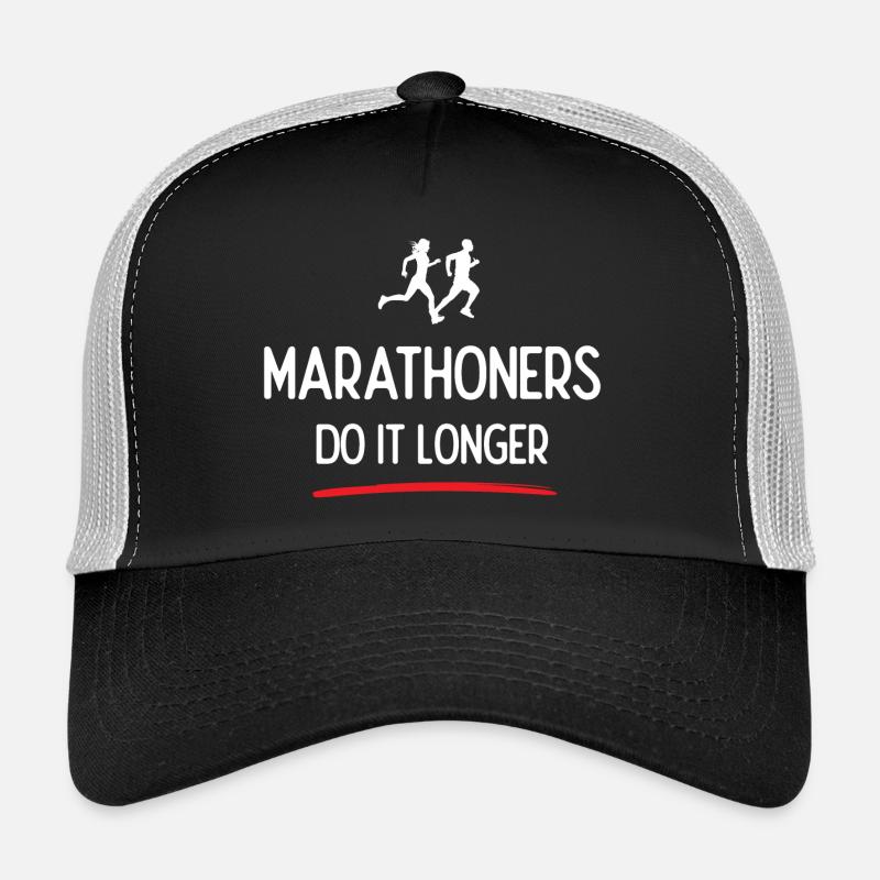 Marathoners Do It Longer Trucker Cap