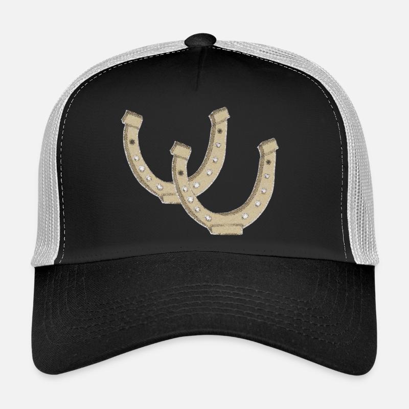 Horseshoe Impressionism Trucker Cap