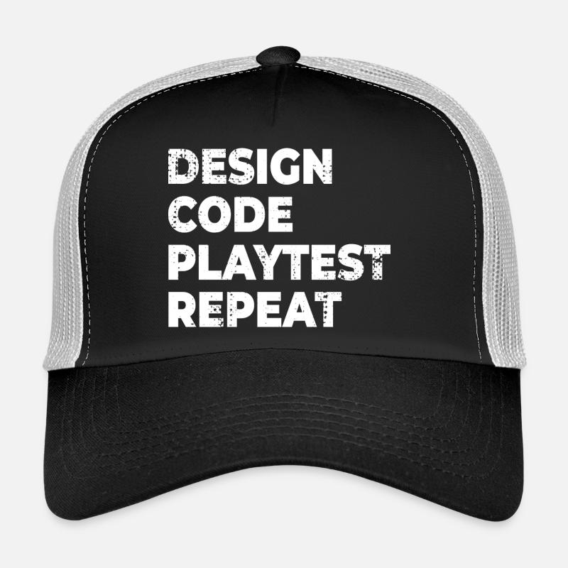 Progression du développement du jeu Casquette trucker 