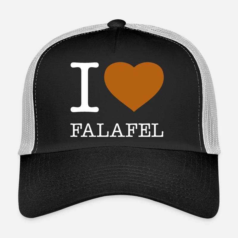 J’ADORE LES FALAFELS Casquette trucker 