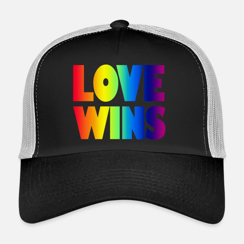 Love wins Trucker Cap