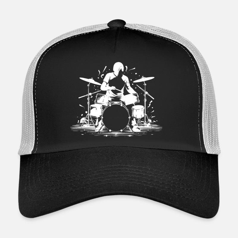 Schlagzeuger Grafik Trucker Cap