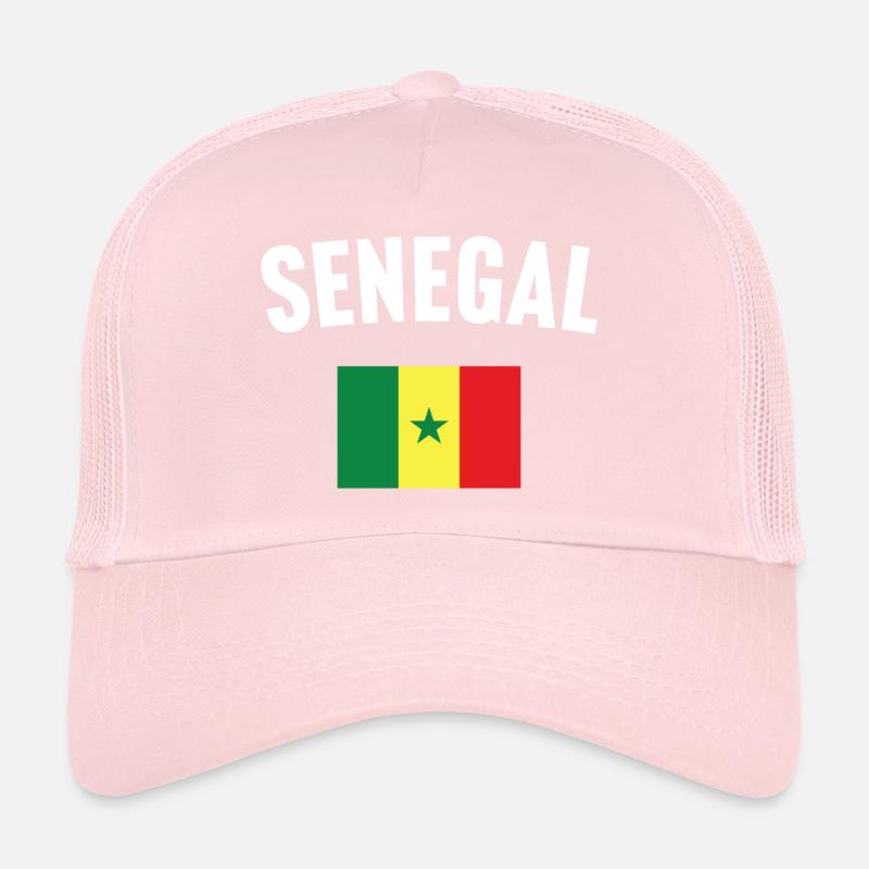 Drapeau du Sénégal Casquette trucker 