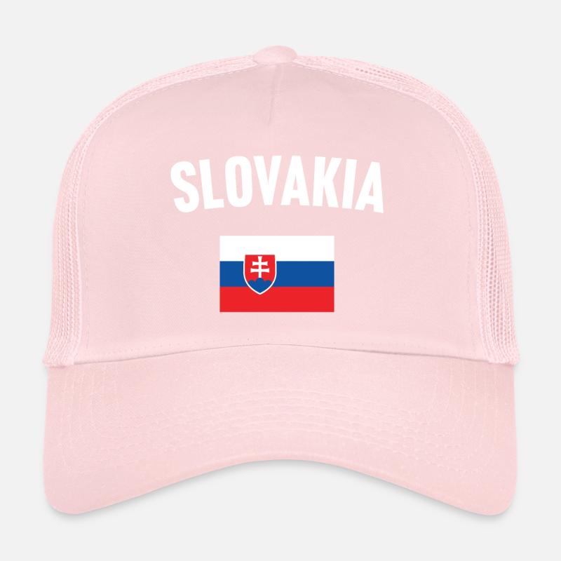 Drapeau de la Slovaquie Casquette trucker 