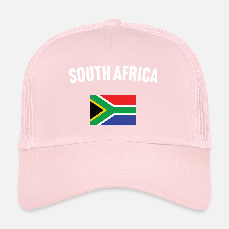 Drapeau de l’Afrique du Sud Casquette trucker 