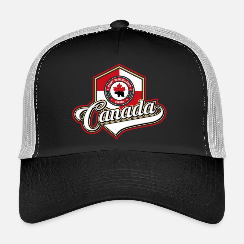 Canada - Trucker Cap - Schwarz/Steingrau