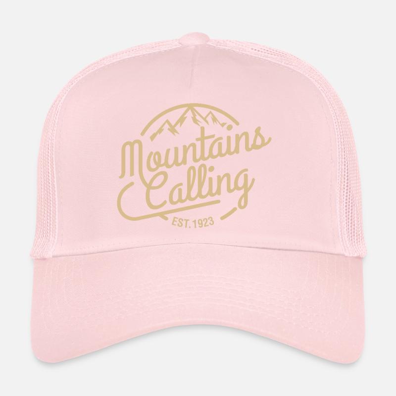Mountains calling Trucker Cap