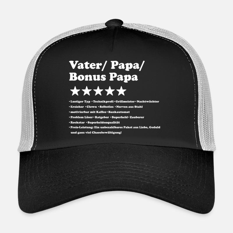 Vater 5 Sterne Bewertung Trucker Cap