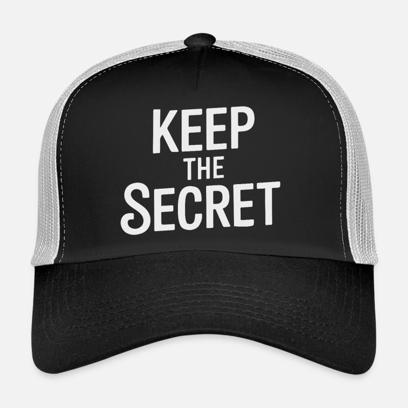 GARDEZ LE SECRET Casquette trucker 