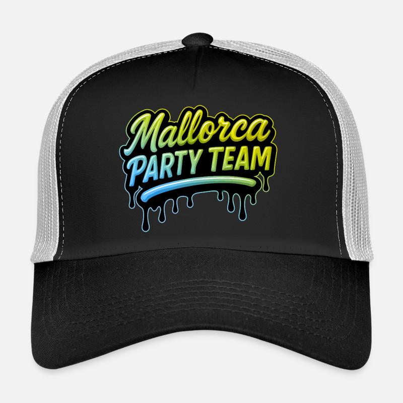 Mallorca Party Team Bunt Casquette trucker 