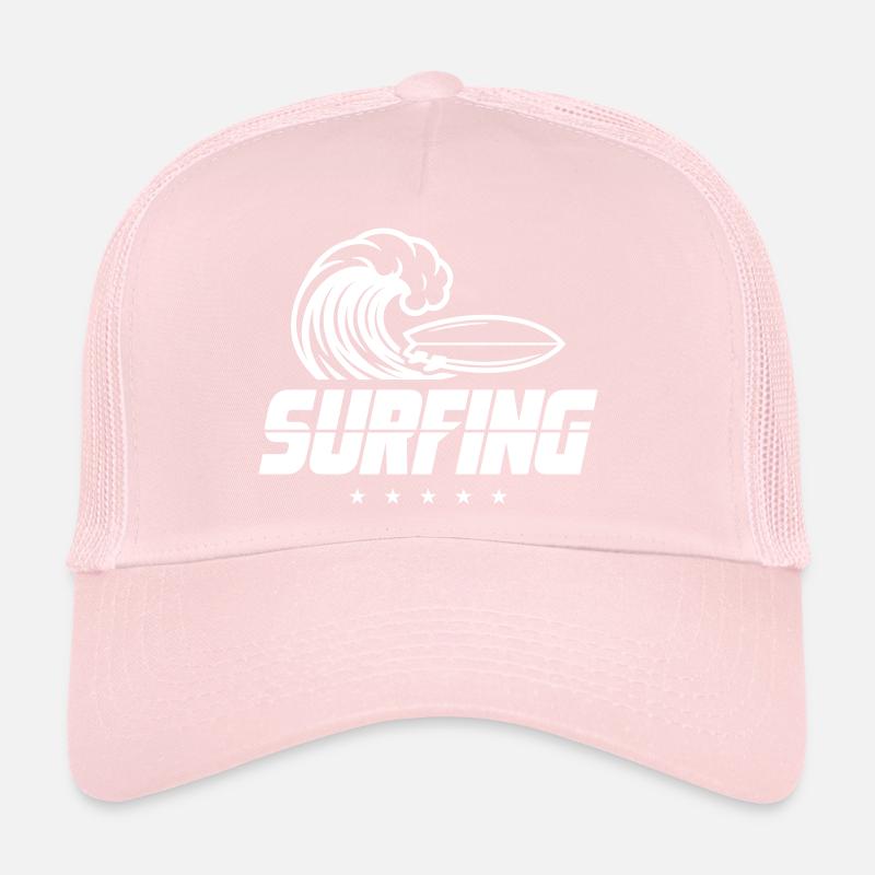 Surfing Surfboard Trucker Cap