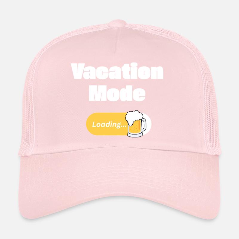 Vacation Mode On – Beer with loading bar (light) Trucker Cap