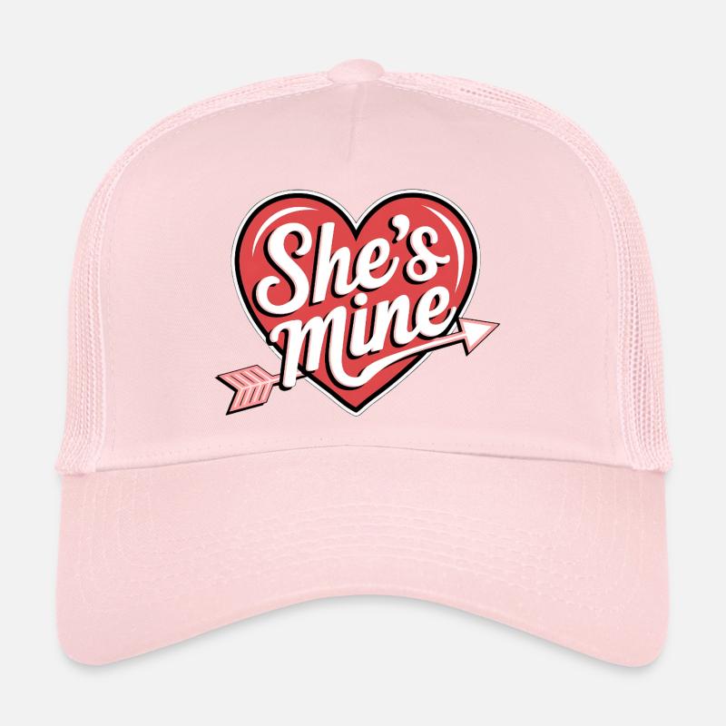 Elle est à moi Flèche de cœur Casquette trucker 