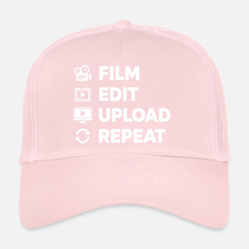 Video Editing Film Making Content Creator Trucker Cap