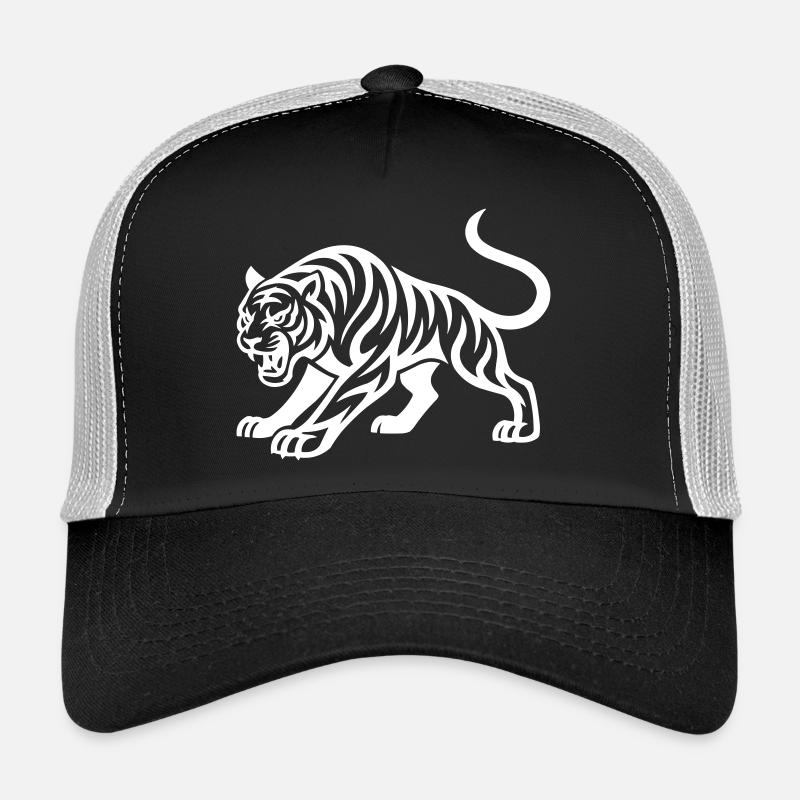 Tiger Animal Tier Trucker Cap