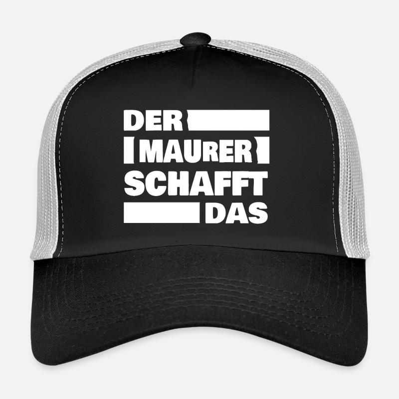 Le maçon comme travail Casquette trucker 