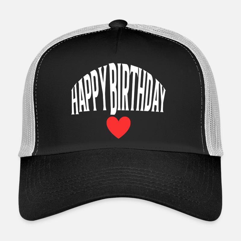 Bon anniversaire Casquette trucker 