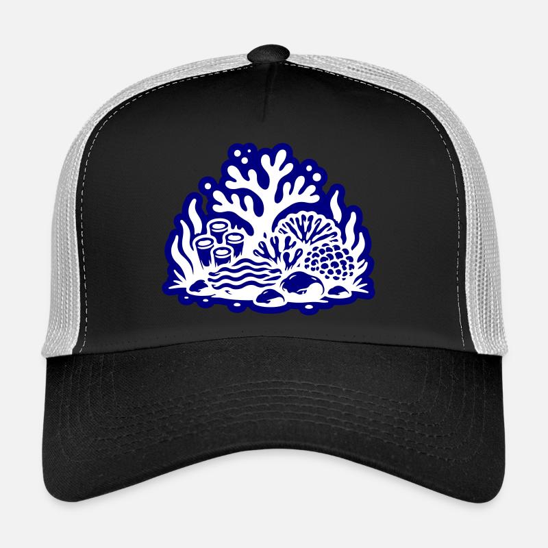 Coral Reef Ocean Trucker Cap