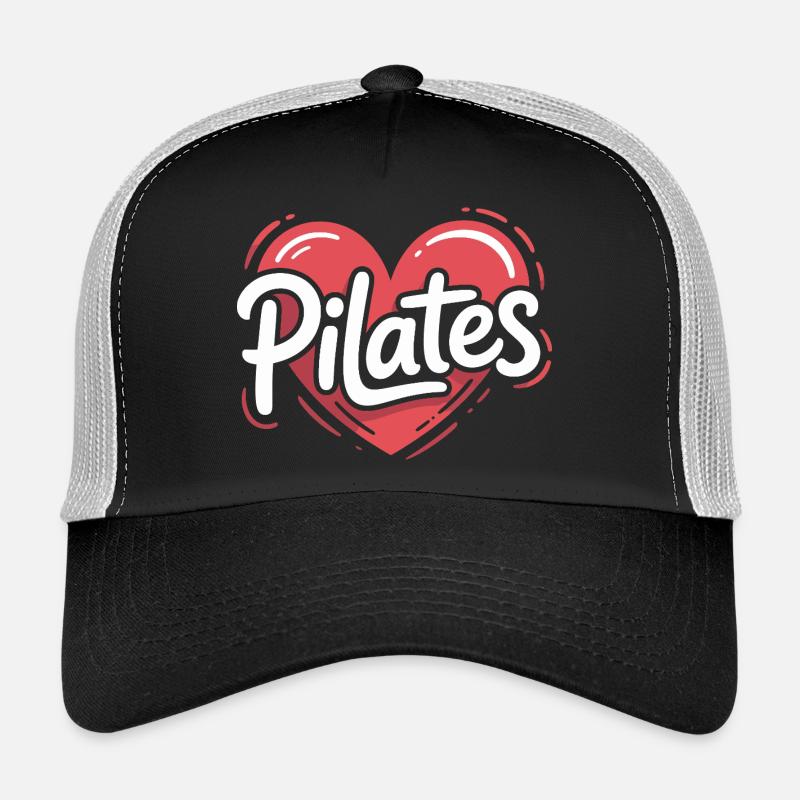 Conception de cœurs en Pilates Casquette trucker 